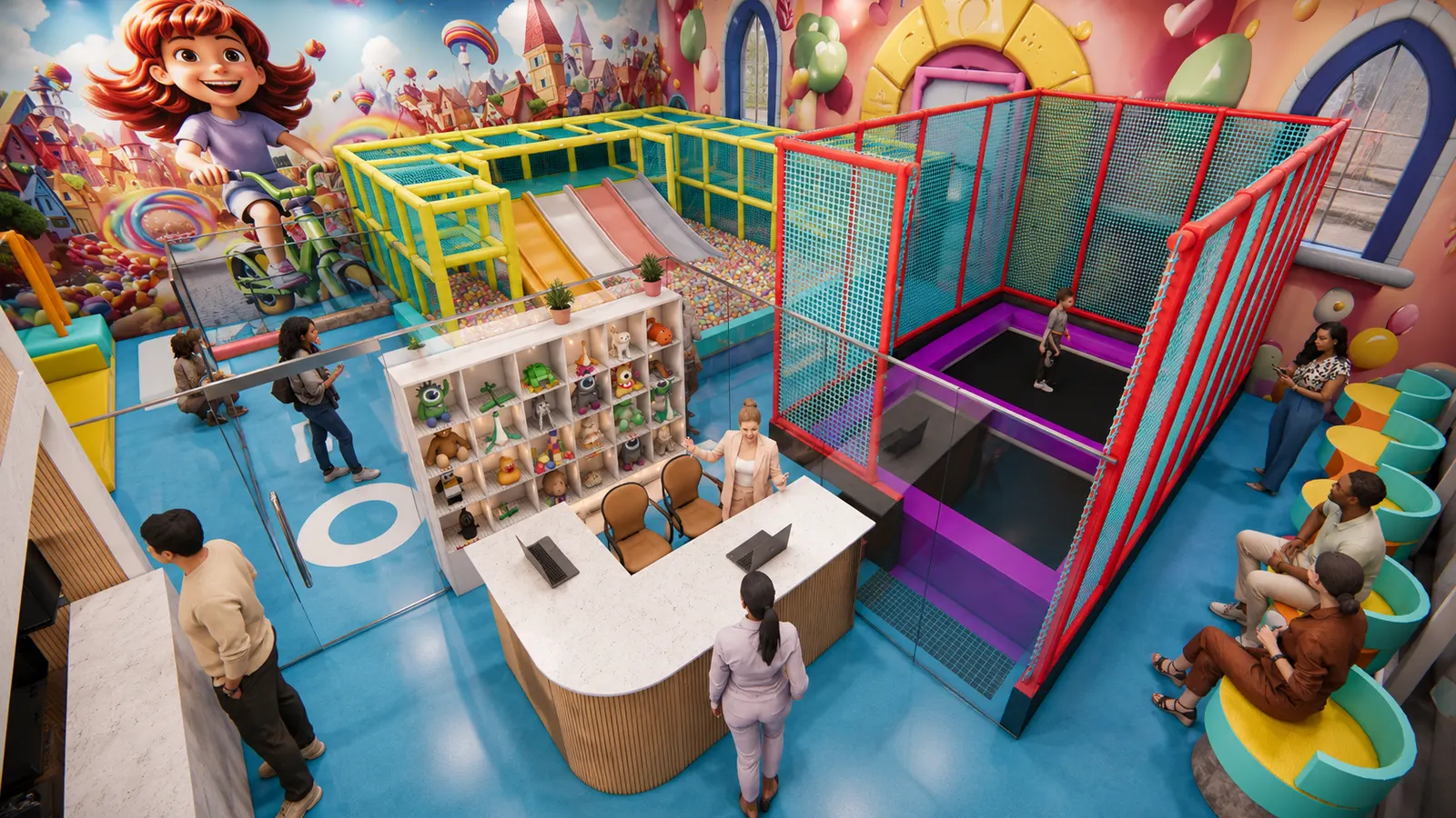 Kids Area — السعوديه الرياض — لقطة 3